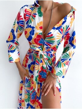 Rochie Dama Panza Fyorre Alb
