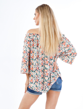 Bluza Dama Mikki Twenty Three Roz si Alb
