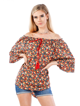 Bluza Dama Mikki Twenty Four Portocaliu