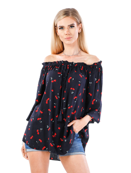 Bluza Dama Mikki Twenty Five Negru