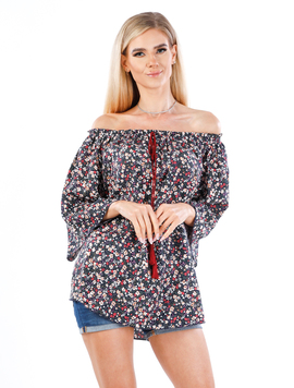 Bluza Dama Mikki Twenty Eight Negru si Bej