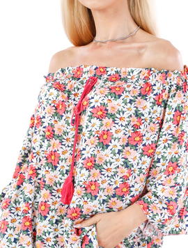 Bluza Dama Mikki Thirty Two Roz si Alb