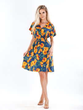 Rochie Dama Panza Dorytha Albastru