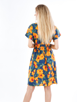 Rochie Dama Panza Dorytha Albastru