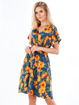 Rochie Dama Panza Dorytha Albastru