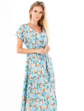 Rochie Dama Brennan Eight Bleu