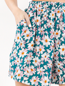 Pantaloni Dama Clementhe One Verde si Alb