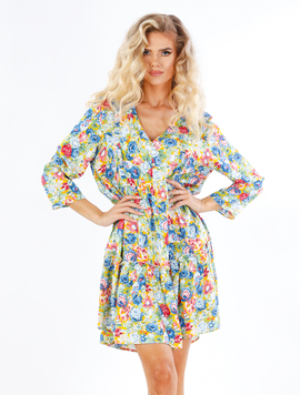 Rochie Dama Baldwin Thirteen Multicolor
