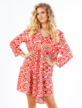 Rochie Dama Baldwin Seventeen Rosu