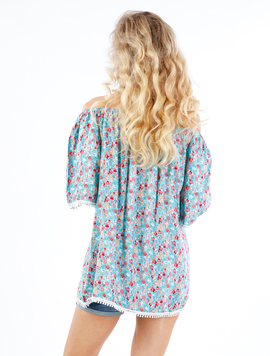 Bluza Dama Stephoda Two Turcoaz