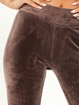 Pantaloni Dama Catifea ConfortVelvet Roz