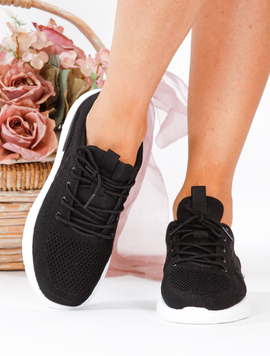 Adidasi Sport Dama TextileSport Negru
