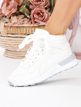 Adidasi Sport Dama SpaceBoots Alb Gri