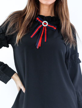 Bluza Voal Dama Pinnochio Negru