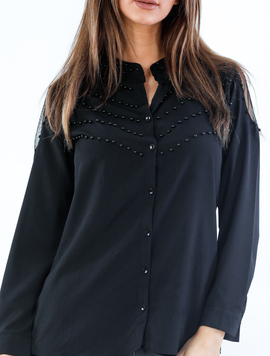 Bluza Voal Dama StarGaze Negru