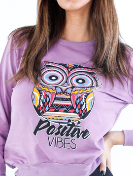 Bluza Dama Owl Mov