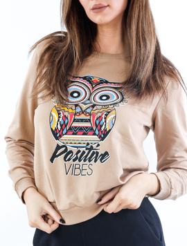 Bluza Dama Owl Bej