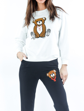 Trening Dama Bear Alb