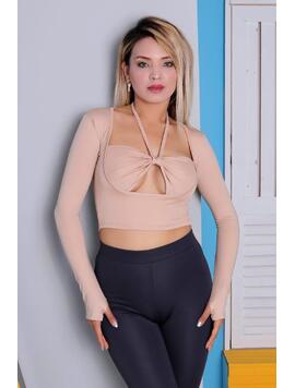 Bluza Dama PrintBlouse Bej