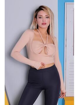 Bluza Dama PrintBlouse Bej