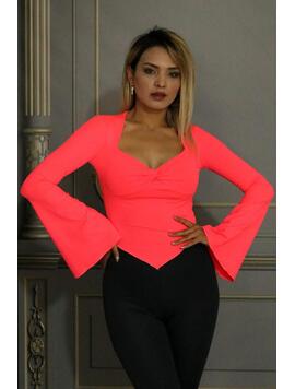 Bluza Dama FlaredSleeves Roz