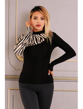Bluza Dama AnimalPrint Bej