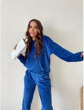 Compleu Dama VelvetStyle Albastru