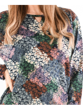 Bluza Dama Abstract Verde Bej