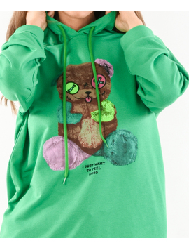 Hanorac Dama FeelGood Verde