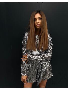 Rochie Dama SparklessDream Argintiu