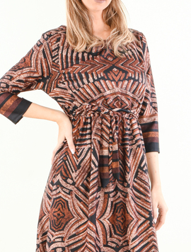 Rochie Dama LycraCrep Anaya Maro cu Negru