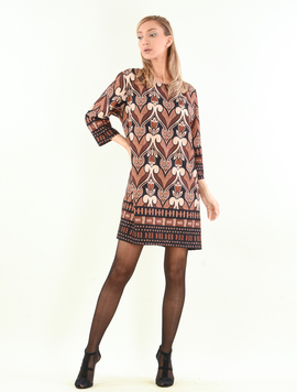 Rochie Dama Faith Bej Maro