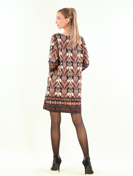 Rochie Dama Faith Bej Maro