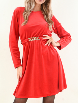 Rochie Dama ZashaGold Rosu