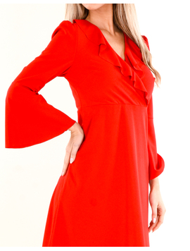 Rochie Dama ZenithStyle Rosu
