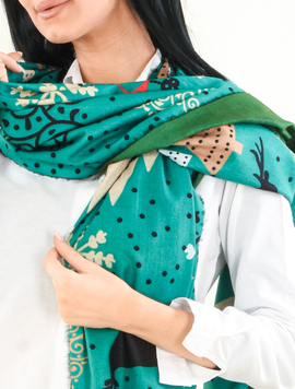 Sal Dama ChristmasTheme Verde