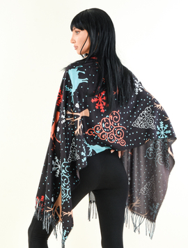Sal Dama ChristmasTheme Negru