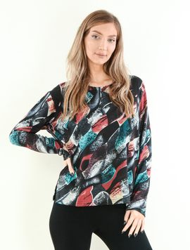 Bluza Dama  MerlyOne Turcoaz