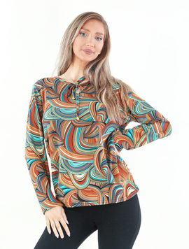 Bluza Dama RamyaPrint Maro