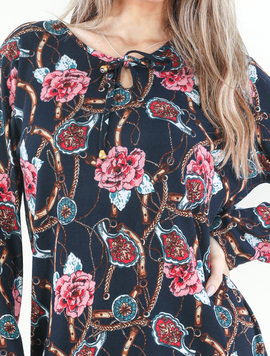 Bluza Dama RamyaPrint Roz