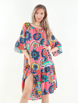Rochie Dama Hershmy Twelve Multicolor
