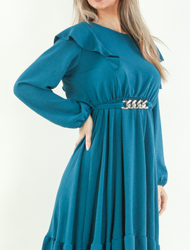 Rochie Dama MissaGold Turcoaz