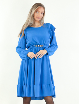 Rochie Dama MissaGold Albastru