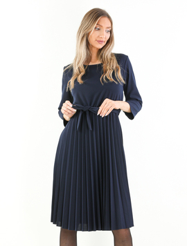 Rochie Dama Lycra Crep Scarlett Bleumarin