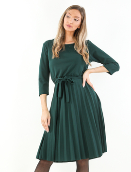 Rochie Dama Lycra Crep Scarlett Verde Inchis