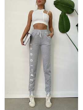 Pantaloni Dama Trening Nassira Gri