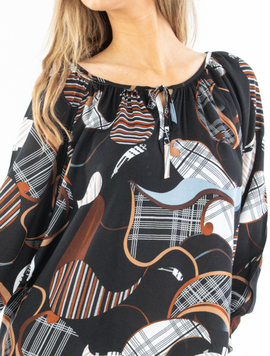 Bluza Dama Althea Negru Maro
