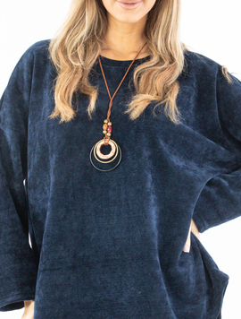 Bluza Dama  JosephinaOne Bleumarin