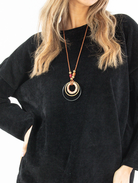Bluza Dama JosephinaOne Negru