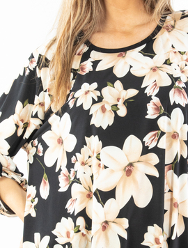 Bluza Dama Sandy Negru cu Bej II